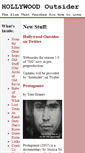 Mobile Screenshot of hollywoodoutsider.com